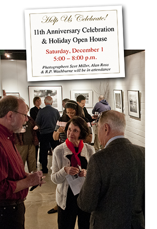 11th Anniversary Celebration & Holiday Open House, Dec. 1 at Sun to Moon Gallery