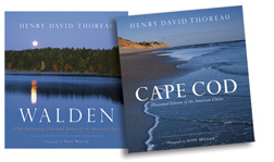 Walden and Cape Cod books by Scot Miller
