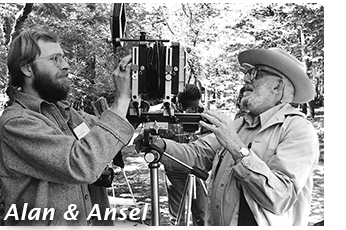 Alan Ross with Ansel Adams, Alan Ross Workshop at Sun to Moon Gallery