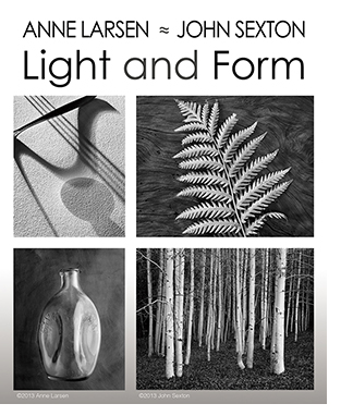 Amme Larsen and John Sexton" Light and Form at Sun to Moon Gallery, Dallas, TX