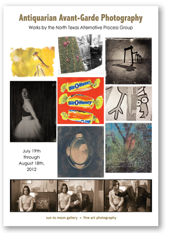 Antiquarian Avant-Garde Photography exhibition at Sun to Moon Gallery, July 19 - August 18, 2012