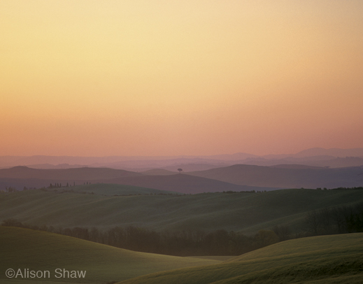 Tuscany fine photographic print by Alison Shaw, at Sun to Moon Gallery