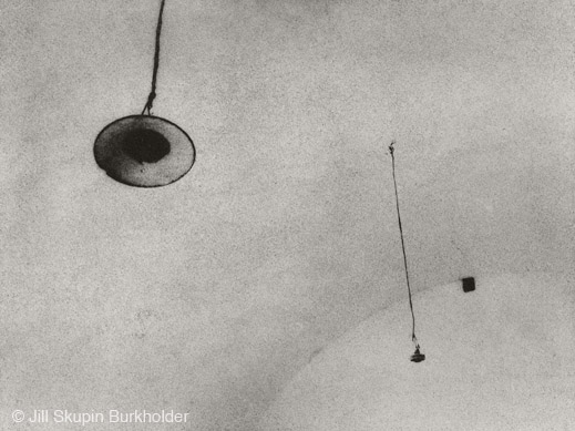 "Lights at Terezin" photograph by Jill Skupin Burkholder, at Sun to Moon Gallery
