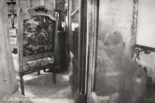 "Man in the Glass" photograph by Jill Skupin Burkholder, at Sun to Moon Gallery