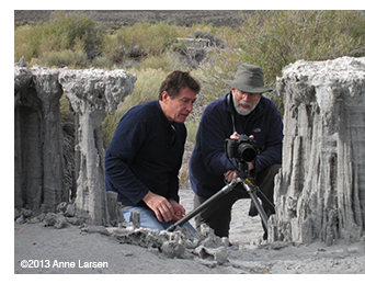 John Sexton instructing in the field, photo ©2013 Anne Larsen