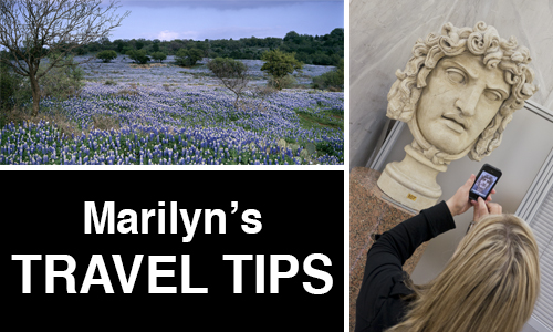 Marilyn's Travel Tips