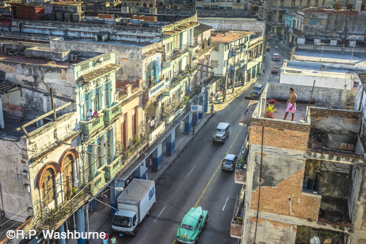 Fine photographic print of Cuba by R.P. Washburne, at Sun to Moon Gallery, Dallas, TX