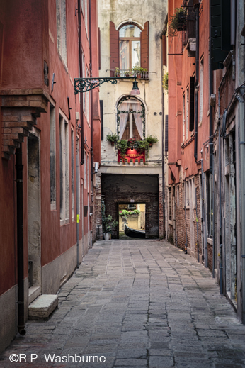 Fine photographic print of Venice, Italy, by R.P. Washburne, at Sun to Moon Gallery