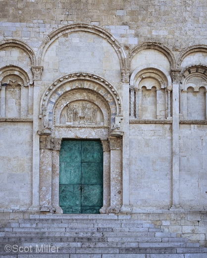 "Cathedral, Termoli, Italy" fine print by Scot Miller, at Sun to Moon Gallery