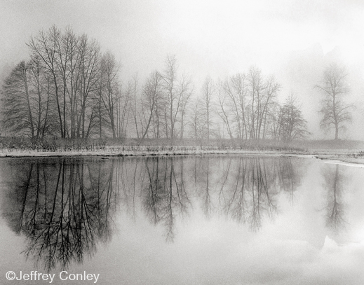 Yosemite gelatin silver print by Jeffrey Conley, at Sun to Moon Gallery, Dallas, TX