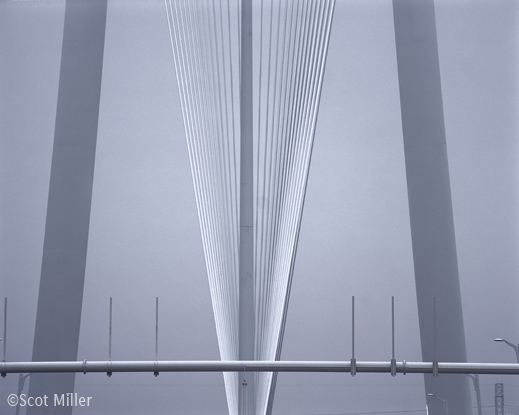 Photograph of the Margaret Hunt Hill Bridge, Dallas, TX by Scot Miller, fine prints available at Sun to Moon Gallery
