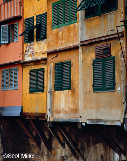 Fine Art Photographic Print of Ponte Vecchia Bridge, Florence, Italy by Scot Miller, at Sun to Moon Gallery