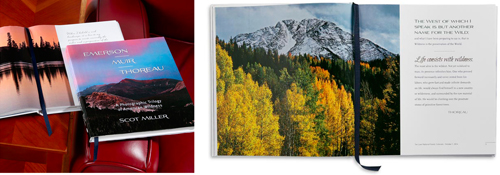 Emerson, Muir, Thoreau: A Photographic Trilogy of American Wildness by Scot Miller, at Sun to Moon Gallery, Dallas, TX