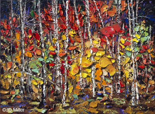 3-D Oil Painting by JD Miller
