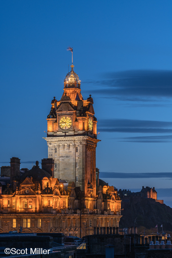 Fine photographic print of Edinburgh, Scotland by Scot Miller, at Sun to Moon Gallery